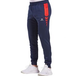 Spodnie do biegania Erima Worker Six Wings. Czerwone krótkie spodenki sportowe męskie Erima, xl, bez wzorów, z materiału, do biegania. Za 178.50 zł.