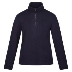 Męska Bluza Polarowa Z Suwakiem Lanchester. Niebieskie bluzy męskie Regatta, na zimę, m, bez wzorów, z dzianiny, bez kaptura. Za 53.99 zł.