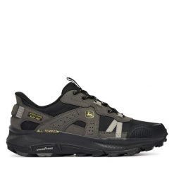 Trekkingi Skechers. Czarne trekkingi męskie Skechers, trekkingowe. Za 519.99 zł.