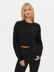 Reebok Bluza Activ Cool Dreamblend Midlayer 100075370 Czarny Regular Fit. Czarne bluzy damskie Reebok, s, bez wzorów, z bawełny, bez kaptura, na fitness i siłownię. Za 159.99 zł.