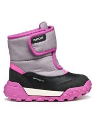 Geox Śniegowce B Trekkyup B Ab B566MA 054FU C0017 S Czarny. Czarne buty zimowe dziewczęce Geox, z materiału, bez zapięcia. Za 339.99 zł.