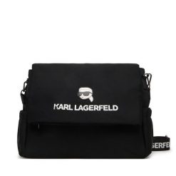 Torba do wózka Karl Lagerfeld Kids. Czarne torby i plecaki dziecięce Karl Lagerfeld Kids. Za 559.99 zł.