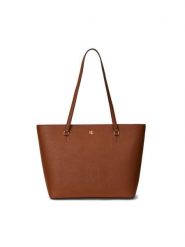 Lauren Ralph Lauren Torebka 431924351002 Brązowy. Brązowe torebki do ręki damskie Lauren Ralph Lauren, bez wzorów, ze skóry, bez dodatków. Za 649.99 zł.