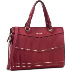 Torebka LIU JO - M Satchel Brera N68195 E0031 Red 91656. Torebki do ręki damskie marki Liu Jo. W wyprzedaży za 429.00 zł.