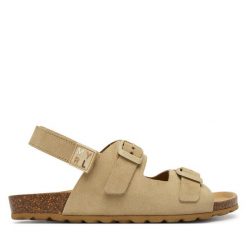 Sandały Mayoral. Brązowe sandały chłopięce Mayoral, bez zapięcia. Za 269.99 zł.