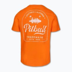 Koszulka męska Pitbull So Cal. Brązowe koszulki sportowe męskie PITBULL, l, bez wzorów, z tkaniny, bez kołnierzyka, bez ramiączek, na fitness i siłownię. Za 73.99 zł.