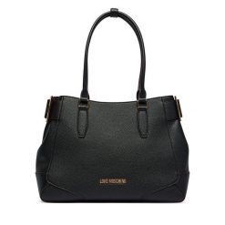 Torebka LOVE MOSCHINO. Czarne torebki do ręki damskie Love Moschino, bez wzorów, klasyczne, bez dodatków. Za 1,059.00 zł.