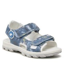 Sandały Primigi. Niebieskie sandały chłopięce Primigi, bez zapięcia. Za 219.99 zł.