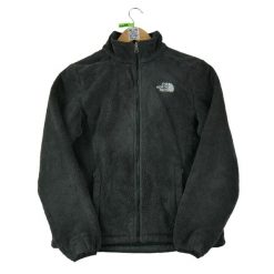 Second life - Kurtka polarowa TNF Osito dla kobiet - Stan bardzo dobry. Czarne kurtki damskie The North Face, s, bez wzorów, z materiału, bez kaptura. Za 211.46 zł.