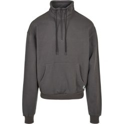 Sweter ze sznurkiem do ściągania Urban Classics Organic. Czarne swetry przez głowę męskie Urban Classics, m, bez wzorów, bez kołnierzyka. Za 275.00 zł.