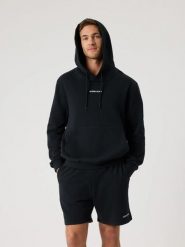 Bjorn_borg BORG CLASSIC HOODIE bluza z kapturem męska – BLACK BEAUTY. Czarne bluzy męskie Björn Borg, m, bez wzorów, z kapturem. Za 346.00 zł.