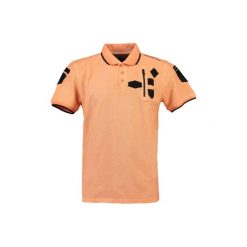 Koszulka męska Canadian Peak Kagger. Brązowe koszulki polo męskie Canadian Peak, m, bez wzorów, z bawełny, bez ramiączek. Za 155.00 zł.