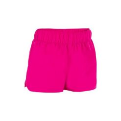 Szorty surfing KINA JR. Czerwone spodenki dla dziewczynek OLAIAN, w paski. Za 29.99 zł.