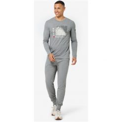 Longsleeve SUPER.NATURAL M SUPER MOUNTAIN LS. Szare bluzki z długim rękawem męskie super.natural, m, bez wzorów, bez kołnierzyka. Za 349.99 zł.