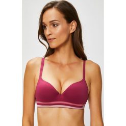 Dorina - Biustonosz. Brązowe biustonosze Dorina, z haftami, z elastanu. W wyprzedaży za 59.90 zł.