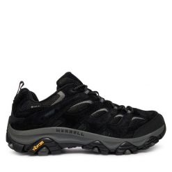 Trekkingi Merrell. Czarne trekkingi męskie Merrell, trekkingowe. Za 519.99 zł.