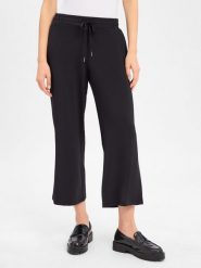 Comma Letnie spodnie Kobiety wiskoza czarny, 42. Czarne spodnie materiałowe damskie comma, uniwersalny, bez wzorów, z wiskozy. Za 279.95 zł.
