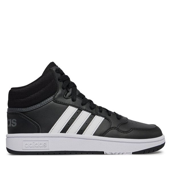 Sneakersy adidas. Czarne półbuty dziewczęce Adidas, bez wzorów, bez zapięcia. Za 159.99 zł.