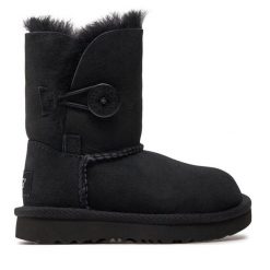 Śniegowce Ugg. Czarne śniegowce dziewczęce UGG, bez zapięcia. Za 729.99 zł.