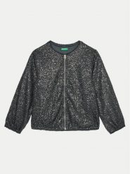 United Colors Of Benetton Kurtka bomber 2JQCCN05R Szary Regular Fit. Szare kurtki i płaszcze dla dziewczynek United Colors Of Benetton, bez wzorów, z syntetyku, bez kaptura. Za 149.99 zł.
