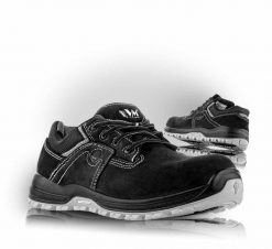 VM Footwear Półbuty ochronne - DAKOTA 45. Brązowe półbuty na co dzień męskie VM Footwear, bez zapięcia. Za 429.87 zł.