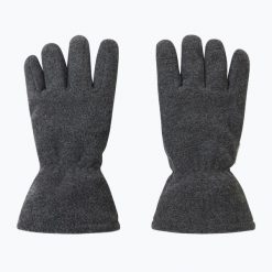 Rękawiczki zimowe dziecięce Reima Varmin. Czarne rękawiczki dziecięce Reima, bez wzorów. Za 63.99 zł.