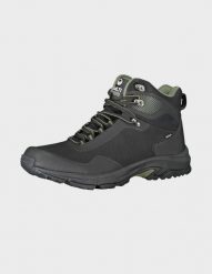 Buty trekkingowe męskie Halti Fara Mid 2 DX. Czarne trekkingi męskie Whistler, za kostkę, trekkingowe. Za 411.99 zł.