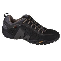 Buty trekkingowe męskie Merrell Intercept. Czarne trekkingi męskie Merrell, trekkingowe. Za 604.40 zł.