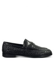 Gant Mokasyny 30571867 Czarny. Czarne mokasyny damskie GANT, ze skóry. Za 519.99 zł.
