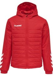 Kurtka Hummel hmlPROMO Short Bench. Czerwone kurtki męskie Hummel, m, bez wzorów, z poliesteru, do piłki nożnej. Za 237.20 zł.