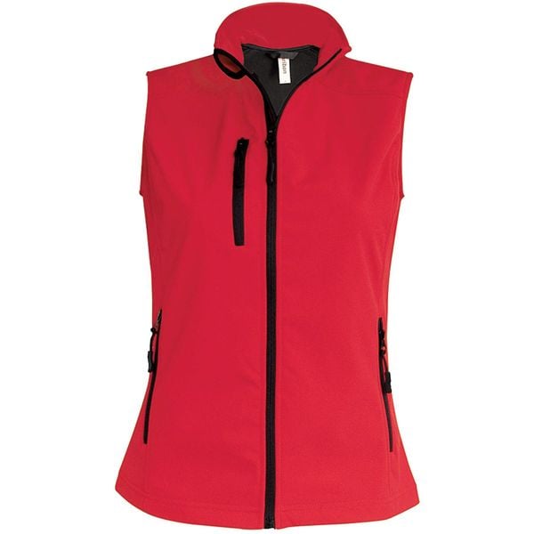 Damska kurtka puchowa Kariban Sans Manche Softshell. Czarne kurtki damskie KARIBAN, m, bez wzorów, z elastanu, bez kaptura. Za 193.00 zł.