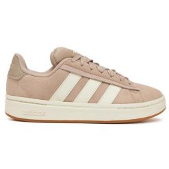 Buty ADIDAS GRAND COURT ALPHA 0 Nago. Brązowe obuwie sportowe damskie Adidas, bez wzorów, ze skóry, trekkingowe. Za 289.99 zł.