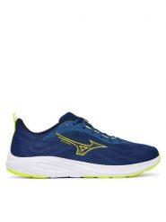 Mizuno Buty do biegania Enerzy Runner 2 K1GA2510 Granatowy. Niebieskie buty sportowe męskie Mizuno, z materiału, bez zapięcia, do biegania. Za 339.99 zł.