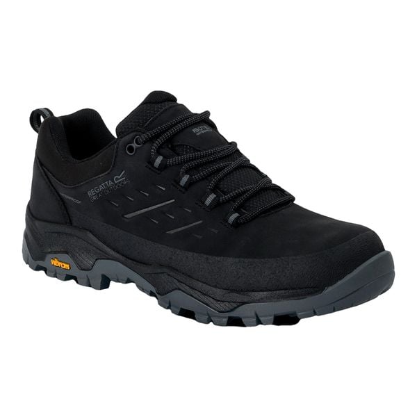Męskie Buty Do Chodzenia Blake Low. Czarne trekkingi męskie Regatta, trekkingowe. Za 431.99 zł.