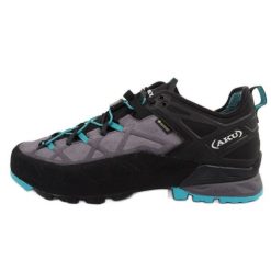 Buty Aku Rock Gore-tex 723241 czarne. Czarne obuwie sportowe damskie bez wzorów, z gore-texu, wspinaczkowe. Za 814.85 zł.