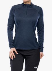 Bluza termoaktywna damska Montane Dart Zip Neck. Niebieskie bluzy damskie Montane, xl, bez wzorów, z materiału, bez kaptura. Za 158.29 zł.