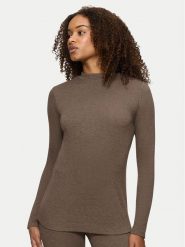 Triumph Sweter Smart Thermal 10221490 Brązowy Slim Fit. Brązowe swetry damskie Triumph, m, bez wzorów, z syntetyku, bez kołnierzyka, bez ramiączek, bez kaptura. Za 109.99 zł.