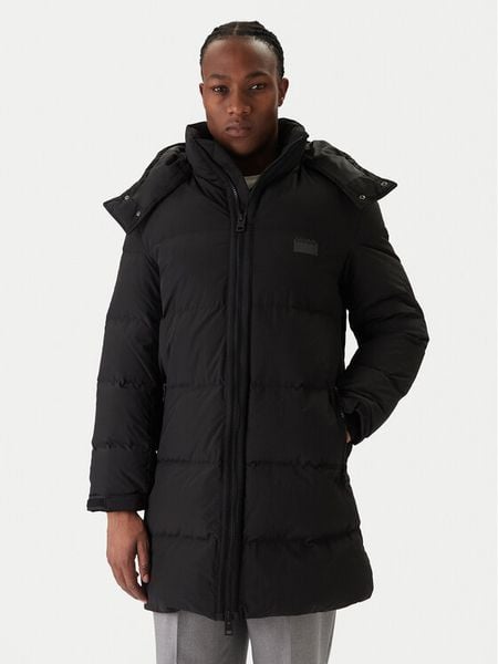 HUGO Kurtka puchowa Magnuso2541 50546228 Czarny Regular Fit. Czarne kurtki męskie Hugo, m, bez wzorów, z puchu, bez kaptura. Za 1,989.00 zł.