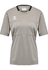 Koszulka damska Hummel hml referee chevron. Szare t-shirty damskie Hummel, m, bez wzorów, z dżerseju, eleganckie, bez kołnierzyka. Za 150.00 zł.