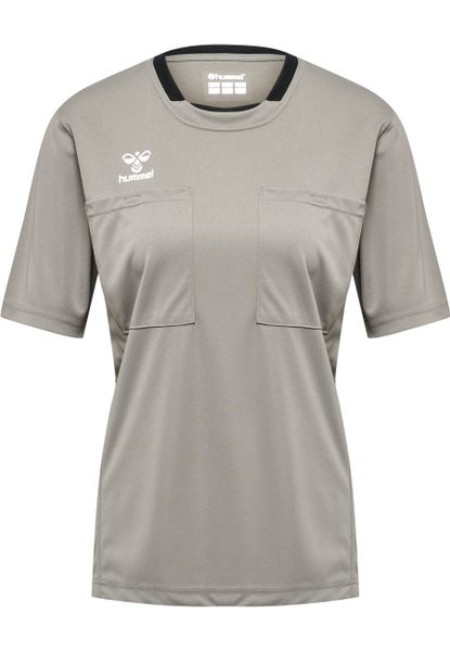 Koszulka damska Hummel hml referee chevron. Szare t-shirty damskie Hummel, s, bez wzorów, z dżerseju, eleganckie, bez kołnierzyka. Za 150.00 zł.