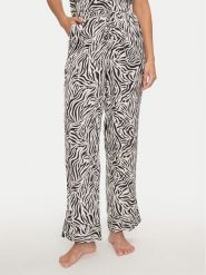 Hunkemöller Spodnie piżamowe Peppers 206527 Czarny Regular Fit. Czarne piżamy damskie Hunkemöller, xl, bez wzorów, z syntetyku, bez ramiączek. Za 89.99 zł.