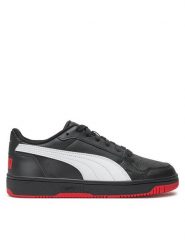 Puma Sneakersy Reb-L Jr 398993 15 Czarny. Czarne buty sportowe dziewczęce Puma, bez wzorów, ze skóry, bez zapięcia. Za 149.99 zł.