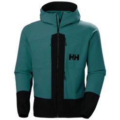 Płaszcz przeciwdeszczowy Helly Hansen Odin Bc Softshell. Zielone płaszcze męskie Helly Hansen, na lato, l, bez wzorów, z elastanu. Za 1,356.00 zł.