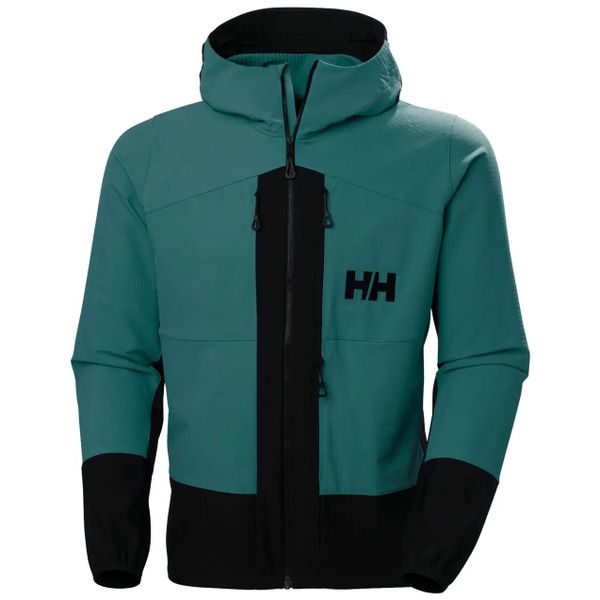 Płaszcz przeciwdeszczowy Helly Hansen Odin Bc Softshell. Zielone płaszcze męskie Helly Hansen, na lato, l, bez wzorów, z elastanu. Za 1,317.00 zł.