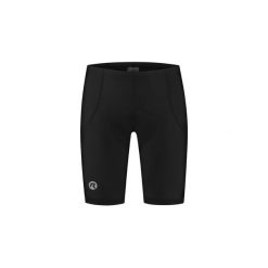 Spodenki rowerowe męskie Rogelli Core. Czarne krótkie spodenki sportowe męskie Rogelli, m, bez wzorów, rowerowe. Za 181.99 zł.