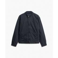 Kurtka Superdry Harrington classique. Niebieskie bluzki z długim rękawem męskie Superdry., m, bez wzorów, bez kołnierzyka. Za 548.95 zł.