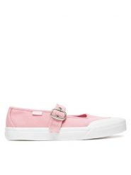 Vans Baleriny VN000CRRD3X1 Różowy. Czerwone baleriny damskie Vans, bez wzorów, z materiału, bez obcasa. Za 199.99 zł.