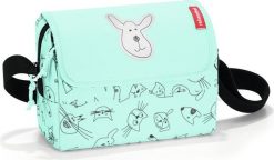 Torba dziecięca Everydaybag Cats and Dogs miętowy. Zielone torby i plecaki dziecięce Reisenthel. Za 89.00 zł.
