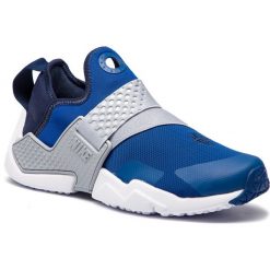 Buty NIKE - Huarache Extreme (GS) AQ0575 401 Gym Blue/Obsidian Wolf Grey. Niebieskie obuwie sportowe damskie Nike, z materiału. Za 399.00 zł.