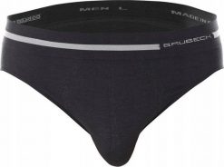 Brubeck BE10110 Slipy męskie ACTIVE WOOL grafitowy XXL. Szare bokserki męskie Brubeck, m, bez wzorów. Za 105.92 zł.